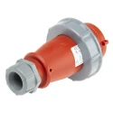 MENNEKES AM-TOP IP67 Red Cable Mount 3P+N+PE Straight Industrial Power Connector 16A 400V 