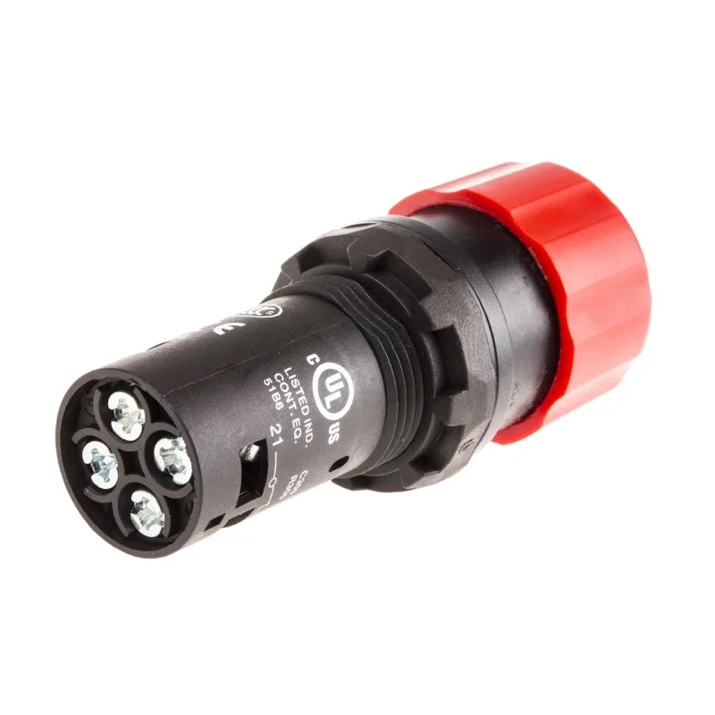 ABB Emergency Stop Push Button 1SFA Series Twist Release Panel Mount 22.5mm Cutout SPDT IP69K IP66 IP67 CE3T-10R-11
