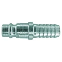 CEJN Steel Pneumatic Quick Connect Coupling Male ISO-standard 6.3mm 16 bar Zinc Plated 103105002