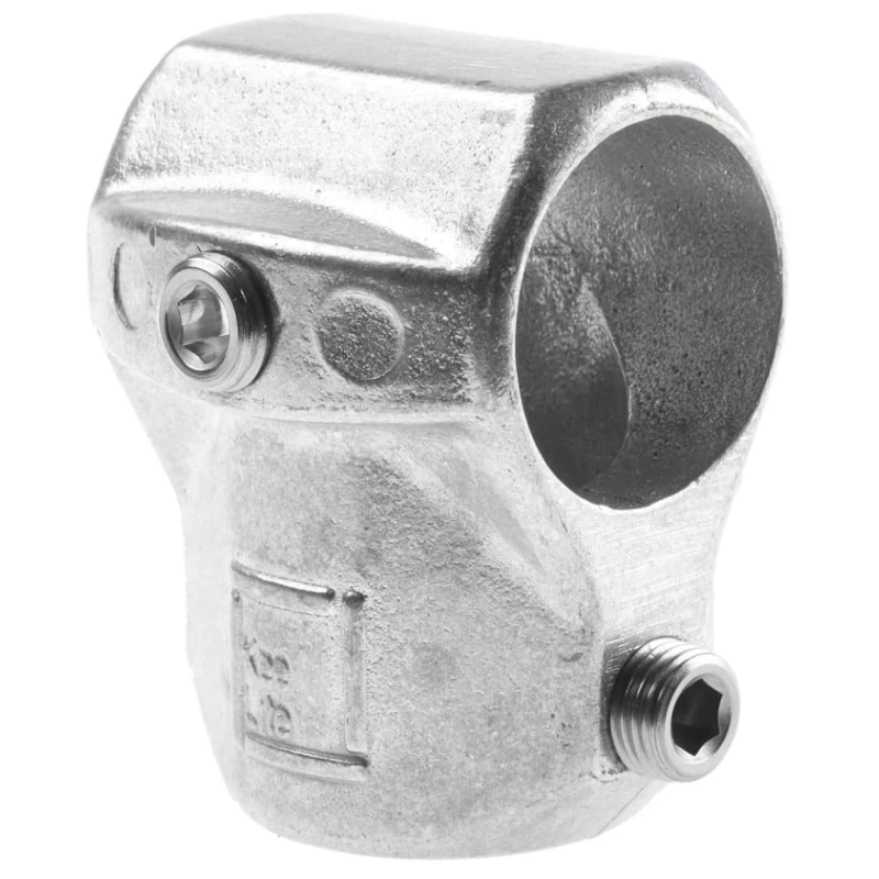 Kee Lite Aluminium T-Connector Connecting Component for Strut Profile Type 6 with 33.7 mm Round Tube Size L10-6
