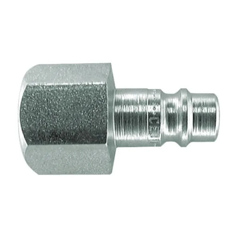 CEJN Steel Pneumatic Quick Connect Coupling 1/2 in Female G Vented Safety 103205205