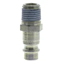 CEJN Steel Pneumatic Quick Connect Coupling, 1/4 in Male R Zinc Plated Steel 320 Series 103205152