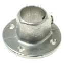 Kee Lite Aluminium Wall Flange 42 mm, Compatible with Round Tube Structural Systems L61-7