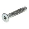 RS PRO Bright Zinc Plated Steel Hex Socket Countersunk Screw M4 x 25 mm 491-5091