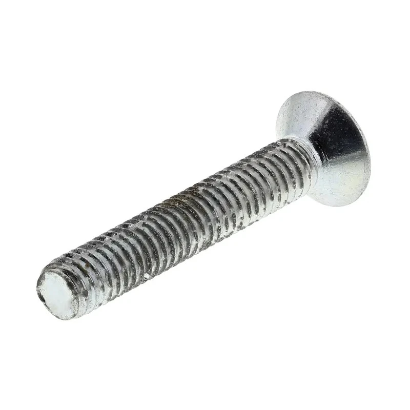RS PRO Bright Zinc Plated Steel Hex Socket Countersunk Screw M4 x 25 mm 491-5091