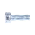 RS PRO Bright Zinc Plated Steel Hex Socket Cap Screw M4 x 12 mm 491-5221