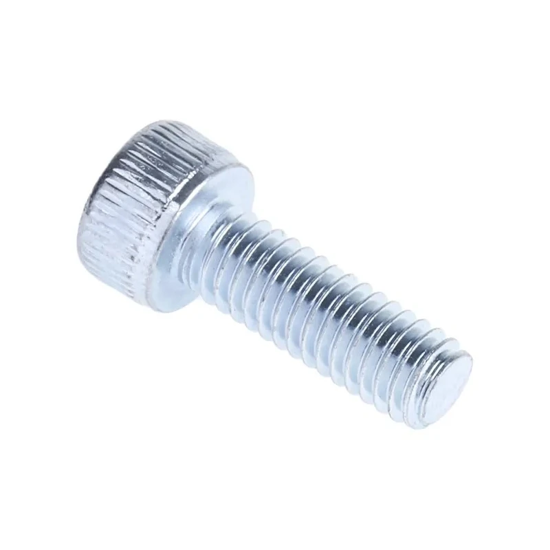 RS PRO Bright Zinc Plated Steel Hex Socket Cap Screw M4 x 12 mm 491-5221