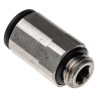 Legris Pneumatic Fitting Series Male Threaded-to-Tube, M10 x 1 Thread, 8 mm Push-in, Nickel Plated Brass, Max 80°C LF3000