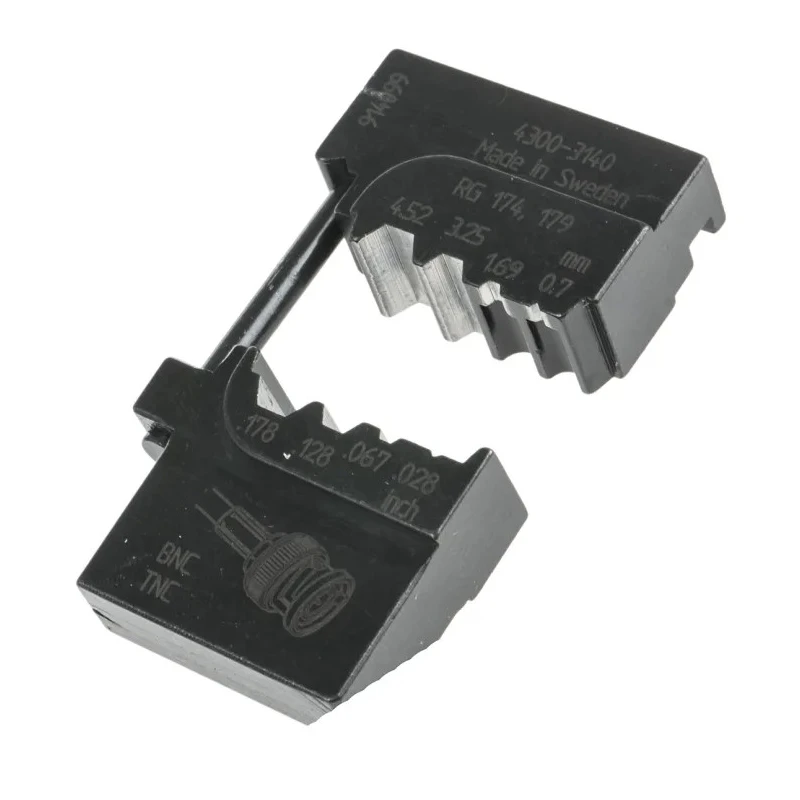 RS PRO Insulated Black Crimp Die Set for Coaxial Connectors BNC, TNC 492-9703