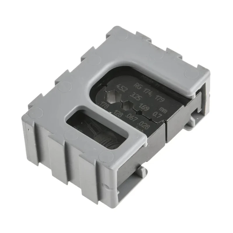 RS PRO Insulated Black Crimp Die Set for Coaxial Connectors BNC, TNC 492-9703