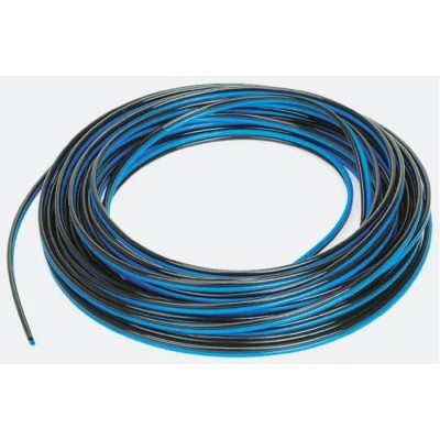 Legris Compressed Air Pipe Blue, Black Polyurethane 4 mm 25 m 1420U04 41
