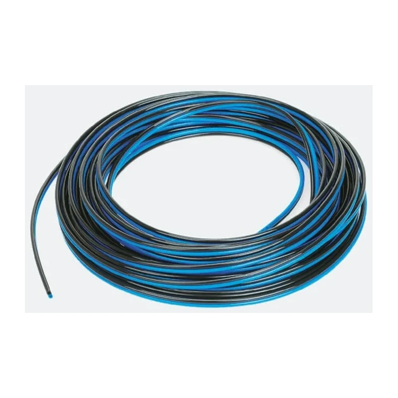 Legris Compressed Air Pipe Blue, Black Polyurethane 4 mm 25 m 1420U04 41