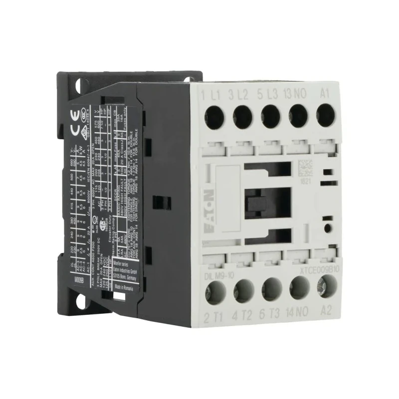 Eaton Industrial Motor Control Contactor 3-Pole 9 A 4 kW Coil Voltage 110V AC Model 276687 DILM9-10(110V50HZ,120V60HZ)