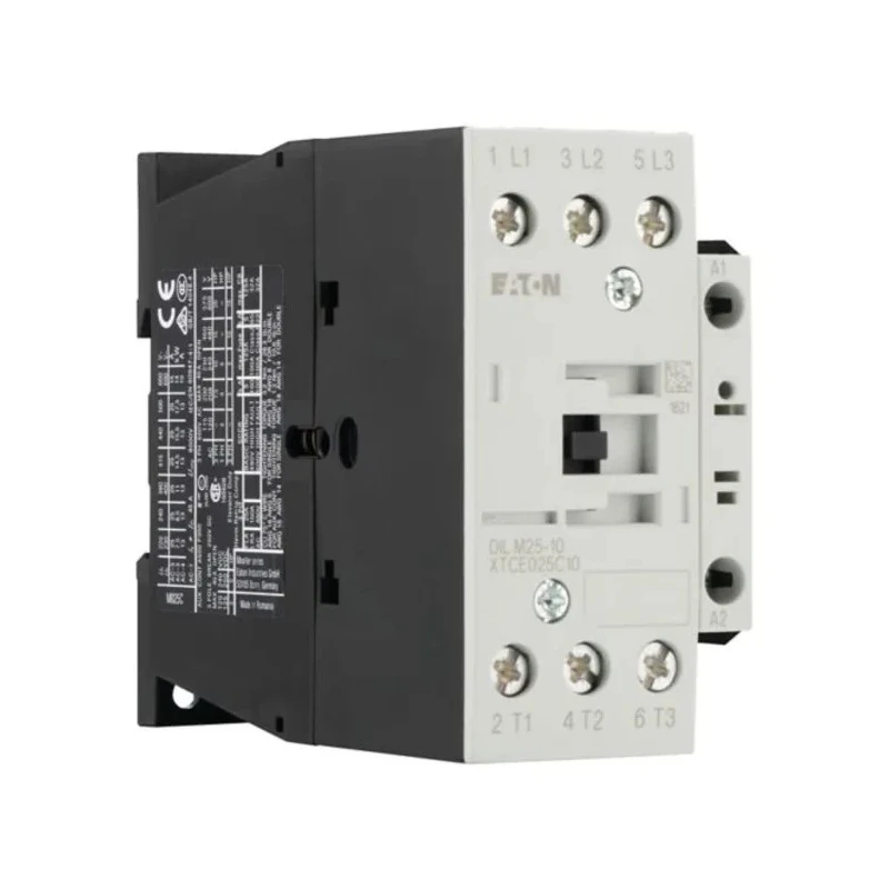Eaton DILM Contactor, 230V ac Coil, 3-Pole, 25 A, 11 kW 230V ac, 3 NO, 400V ac 277132 DILM25-10(230V50HZ,240V60HZ)