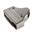 MH Connectors Zinc Angled 25-Way D-Sub Backshell with Strain Relief MHDM35