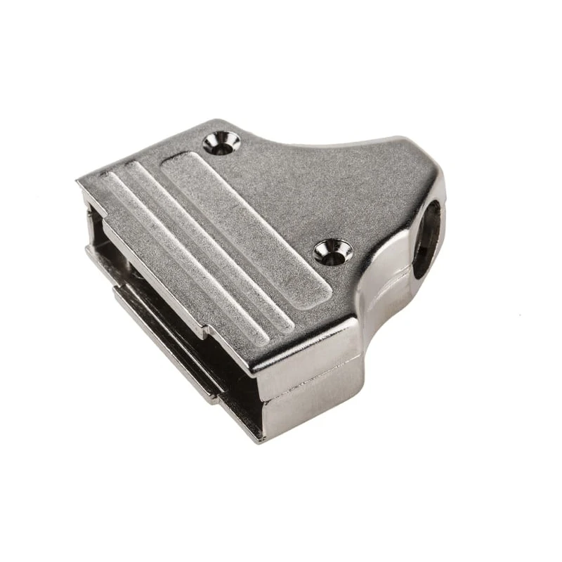 MH Connectors Zinc Angled 25-Way D-Sub Backshell with Strain Relief MHDM35