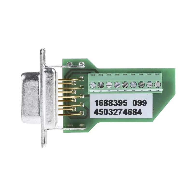 Phoenix Contact 9 Way Straight Panel Mount D-Sub Connector Female 60V 5A VS-09-BU-DSUB/9-MPT-0.5 1688395