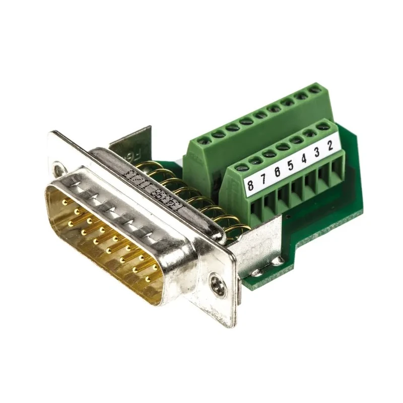 Phoenix Contact 15 Way Straight Panel Mount D-Sub Connector Male, 60V, 5A, Polybutylene Terephthalate Housing, Gold 1688078