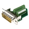 Phoenix Contact 15 Way Straight Panel Mount D-Sub Connector Male, 60V, 5A, Polybutylene Terephthalate Housing, Gold 1688078