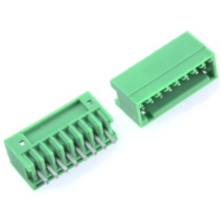 Phoenix Contact Series MCV 0.5/8-G-2.5 Pluggable Terminal Block, 8-Contact, 2.5 mm Pitch, 1 Row, 160V, 4A 1881613