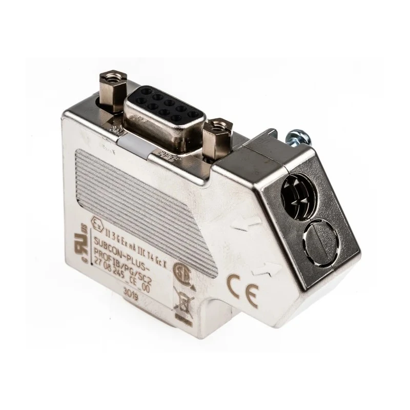 Phoenix Contact SUBCON-PLUS 18 Way Right Angle 2.77 mm Pitch Cable D-Sub Connector Male 2708245