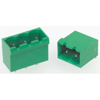 Phoenix Contact MSTBA 2.5/16-G-5.08 Series Pluggable Terminal Block, 16-Contact, 5.08 mm Pitch, 1 Row, 250V, 12A 1757381