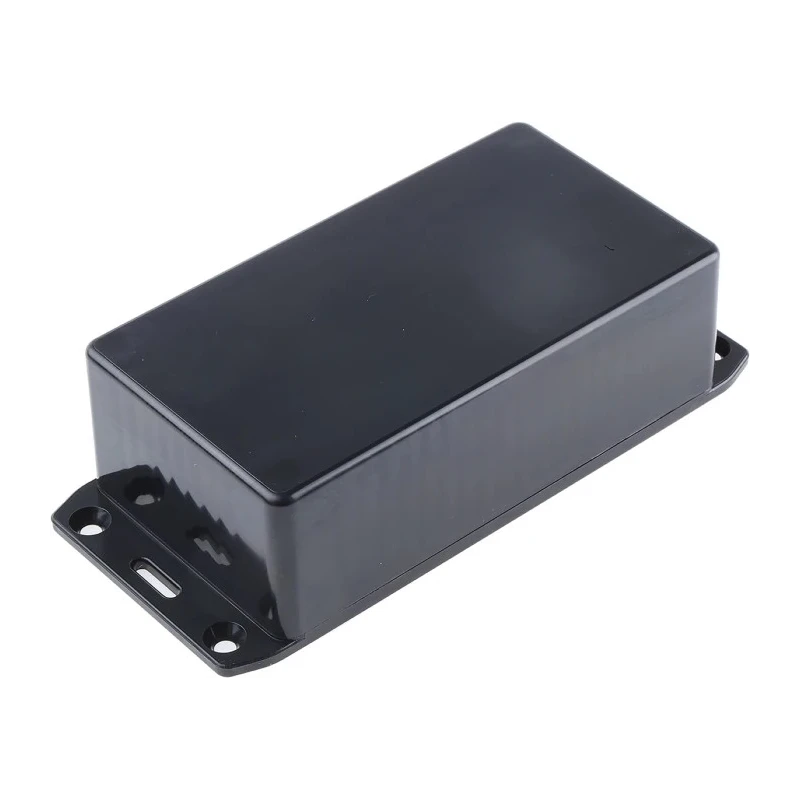 Hammond Flanged Black Flame Retardant ABS Enclosure IP54 36 mm x 120 mm x 65 mm 1591CFLBK