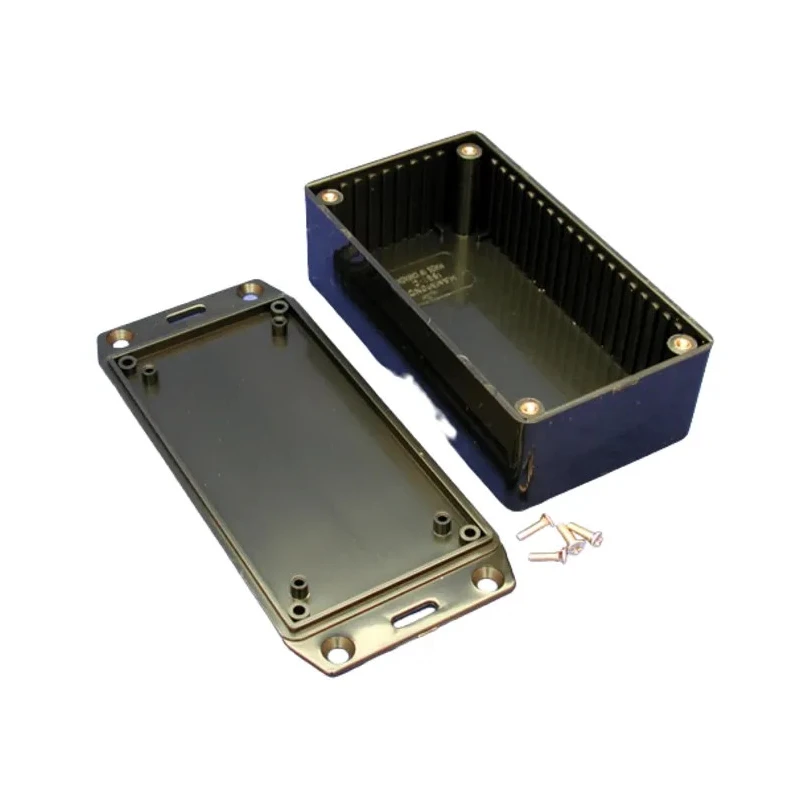 Hammond Flanged Black Flame Retardant ABS Enclosure IP54 36 mm x 120 mm x 65 mm 1591CFLBK