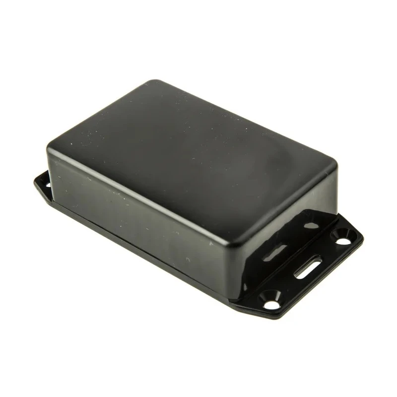 Hammond Flanged Flame Retardant ABS Electrical Enclosure IP54 21 mm x 85 mm x 56 mm 1591MFLBK