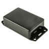 Hammond Flanged Flame Retardant ABS Electrical Enclosure IP54 21 mm x 85 mm x 56 mm 1591MFLBK