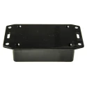 Hammond Flanged Flame Retardant ABS Electrical Enclosure IP54 21 mm x 85 mm x 56 mm 1591MFLBK