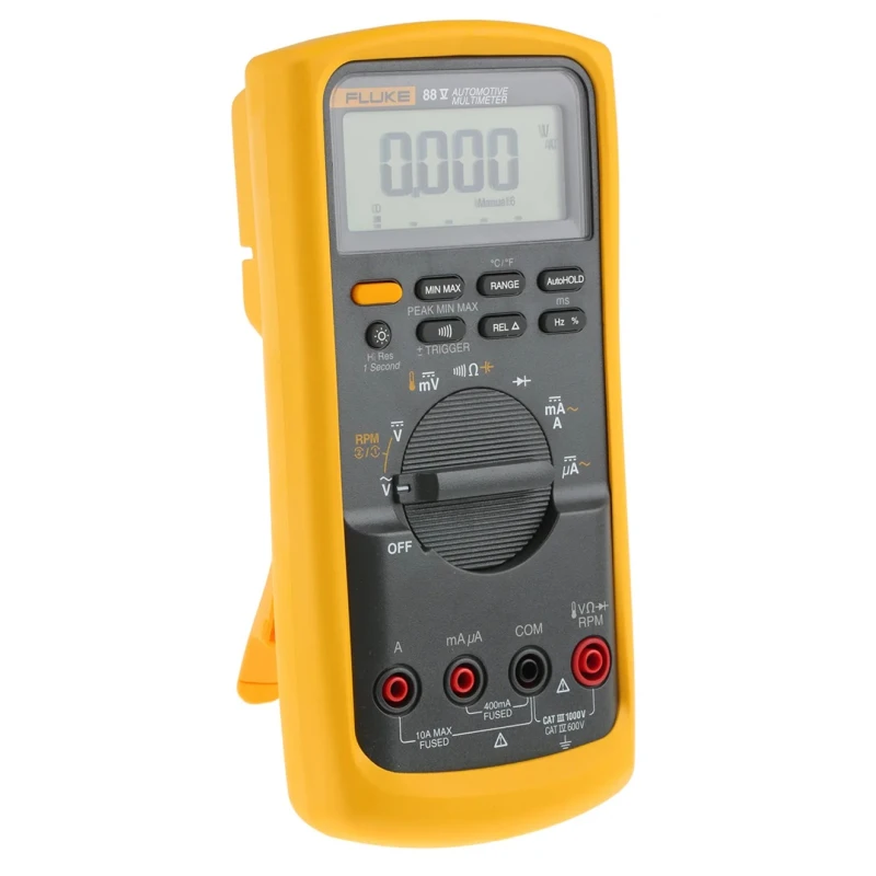 Fluke 88V/A Automotive Multimeter Combo Kit 6000-Count Display, 1000V AC/DC, CE UL TUV FLUKE 88V/A