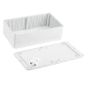 Hammond Flanged Flame Retardant ABS Electrical Enclosure IP54 57 mm x 191 mm x 110 mm 1591EFLGY