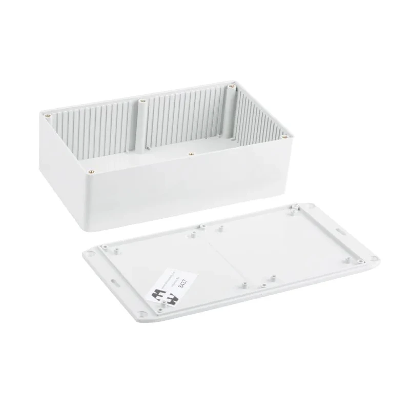 Hammond Flanged Flame Retardant ABS Electrical Enclosure IP54 57 mm x 191 mm x 110 mm 1591EFLGY