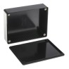 Hammond 1591 Series Black Black Lid Flame Retardant ABS Enclosure IP54, 34 mm x 121 mm x 94 mm