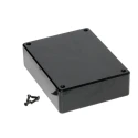 Hammond 1591 Series Black Black Lid Flame Retardant ABS Enclosure IP54, 34 mm x 121 mm x 94 mm 