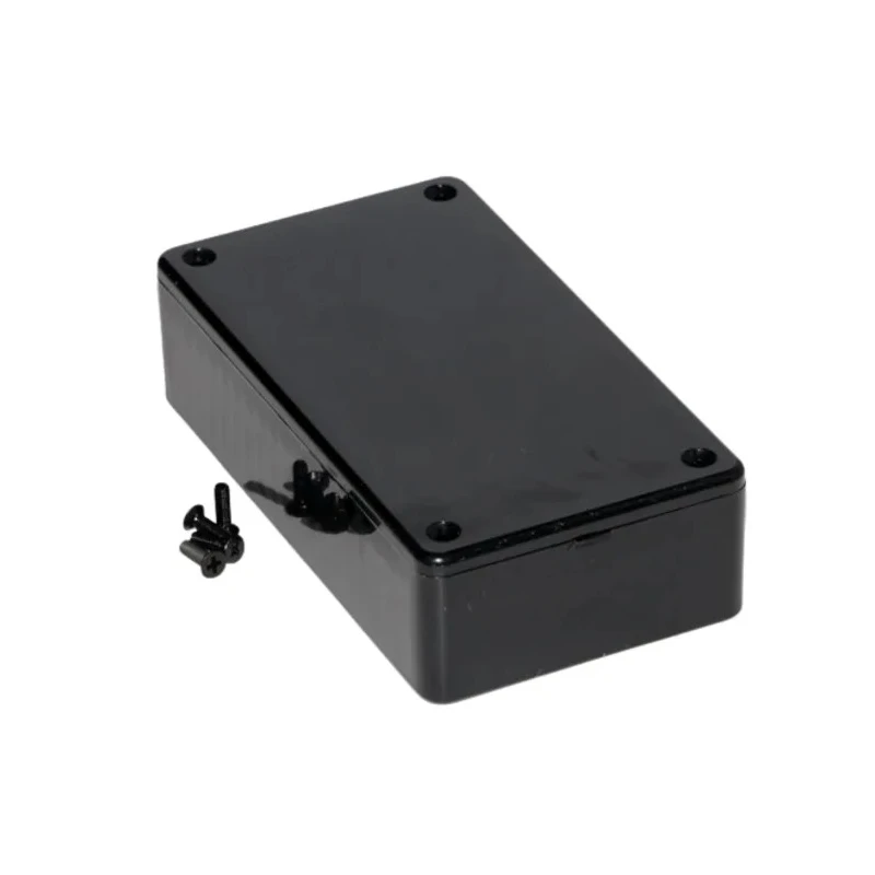 Hammond 1591 Series Black Flame Retardant ABS Enclosure IP54, 31 mm x 112 mm x 62 mm IP54