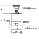 Watson Smith Pneumatic Manostat Precision Pressure Regulator 1/4 NPT 0.14 bar 10R0300R
