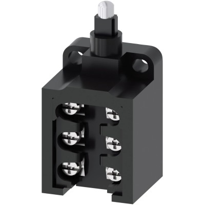 Siemens 3SE5 Series Plunger Limit Switch, 1 NO/1 NC Contact, IP10 Plastic Housing, 4A 