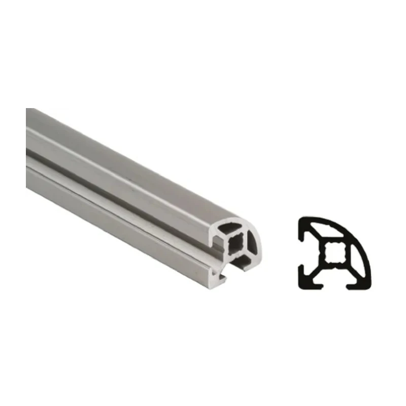 Bosch Rexroth Silver Aluminium Strut Profile 30 x 30 mm 8 mm Groove, 1 m Length, Series MGE 13.2 3842992896/1000