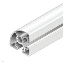 Bosch Rexroth Silver Aluminium Strut Profile 45 x 45 mm 10 mm Groove 1 m Length Series MGE 13.2 3842992897/1000