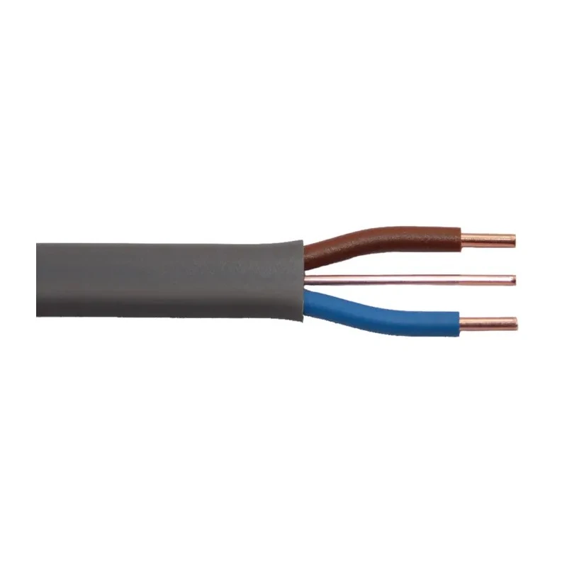 Prysmian 3 Core 1mm² Grey Polyvinyl Chloride Power Cable 500V 70°C 100m 20144972