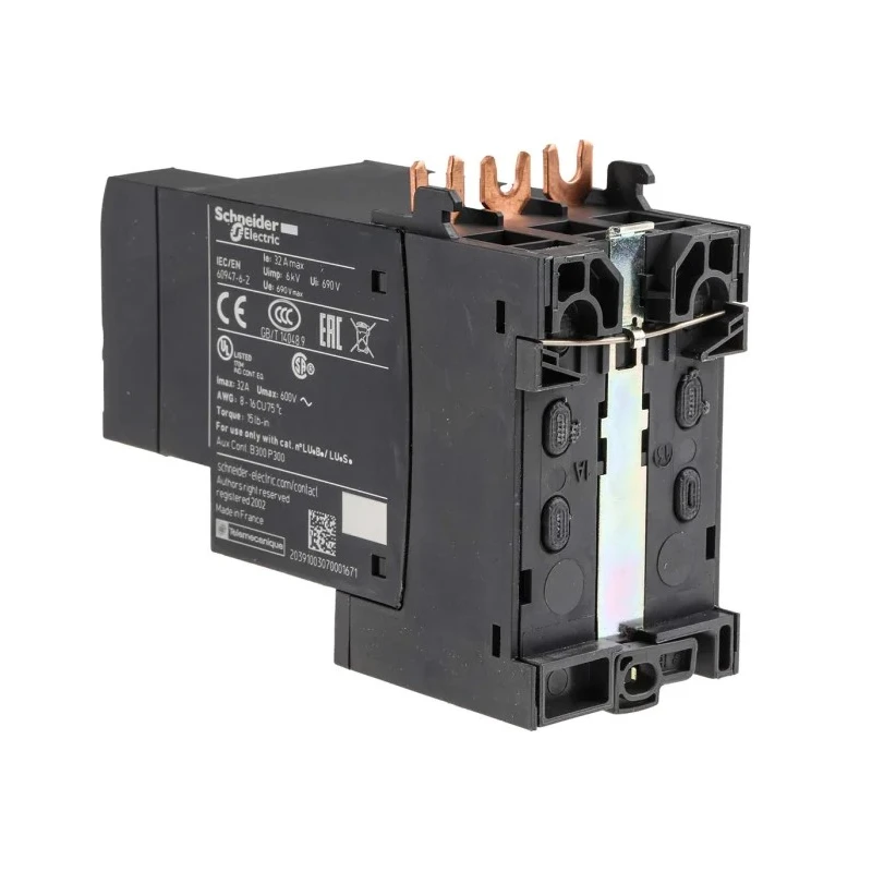 Schneider Electric TeSyS U Contactor Reversing Block 24V DC Control Circuit, 38A Current Rating LU2MB0BL