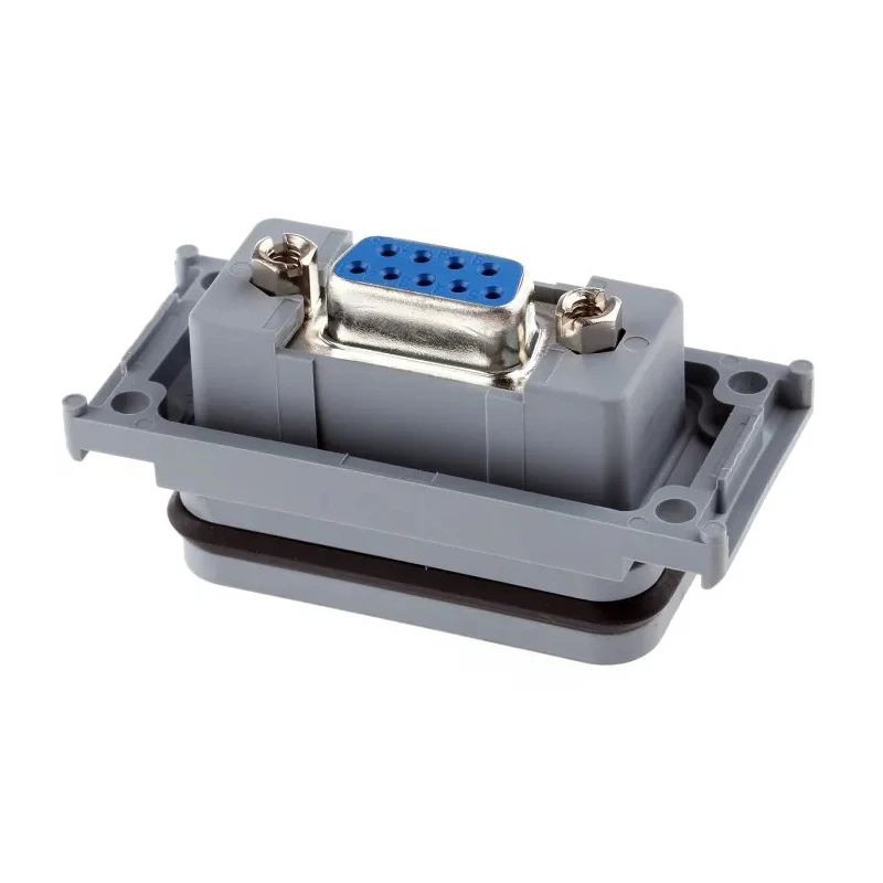 Phoenix Contact 9-Way D-Sub Adapter Female to Female Panel Mounting 27.9mm Length VS-09-A-GC-BU/BU 1689695
