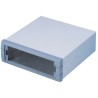 METCASE Unimet Grey Aluminium Instrument Case 85 mm Height, 260 mm Length, 250 mm Width M5625105