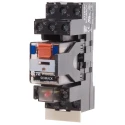 TE Connectivity DIN Rail Power Relay 12V dc Coil 10A Switching Current 3PDT PT3S7LB2 1-1415075-1