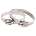 HI-TORQUE Heavy-Duty Stainless Steel Slotted Hex Worm Drive Hose & Jubilee Clip 75-95 mm ID HTM95P