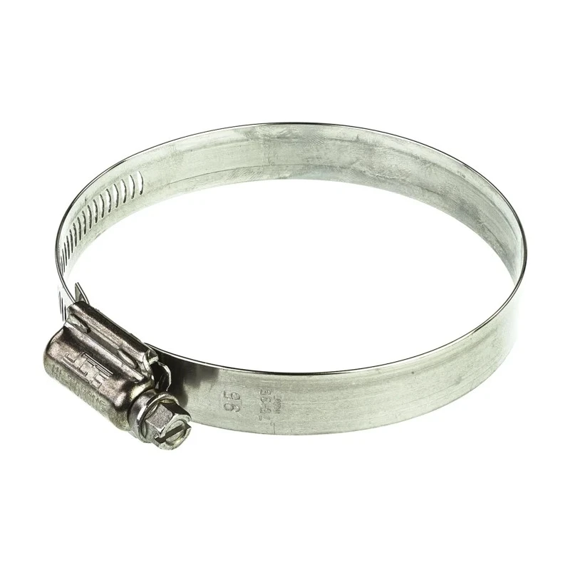HI-TORQUE Heavy-Duty Stainless Steel Slotted Hex Worm Drive Hose & Jubilee Clip 75-95 mm ID HTM95P