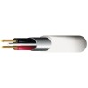 Prysmian 2 Core White Power Cable 2.5mm² 500V 70°C Fire Resistant Halogen Free FP200