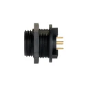 Bulgin Industrial Circular Connector 6 Contacts PCB Mount Miniature Socket Female IP68 Buccaneer 400 Series PX0413/06S/PC
